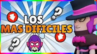Los BRAWLERS que SON MAS DIF&Iacute;CILES de USAR * 2020 * //  Los Brawlers m&aacute;s dif&iacute;ciles de usar