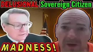 Paranoid Delusional SovCit Madness (Sovereign Citizen) #contemptofcourt #courtlive #moorishamerican