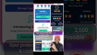🔥Наконец-то SPUR PROTOCOL Airdrop Checker ✅ теперь доступен в режиме реального времени для заявок...