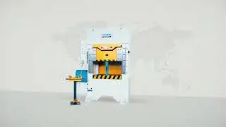 AT-S straight side hydraulic press ( H Frame )