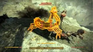 Fallout 4 - Best way to kill a radscorpion!!!