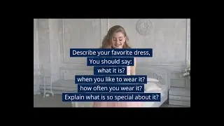 Describe your favorite dress Cue Card 9.0 Band with Excellent IELTS.