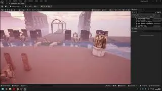 Continue devlopment the Temple Abandoned Ruins on Unreal Engine 5 Version 5.7.1