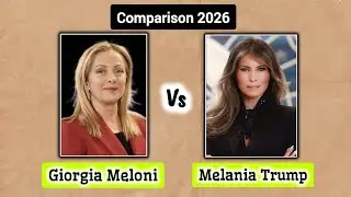 Giorgia Meloni vs. Melania Comparison || Age, Net Worth, Marriage etc. || Biography 