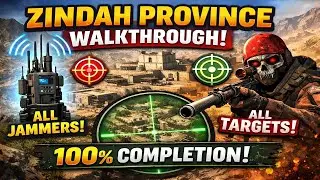 Zindah Province Walkthrough: All Jammers & Targets (100% Completion)#viral #shorts #shortsfeed