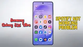 How to Fix Spotify Not Working Problem Samsung Galaxy S26 Ultra