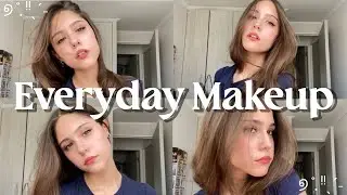 GRWM Everyday makeup tutorial 𝜗𝜚⋆₊˚
