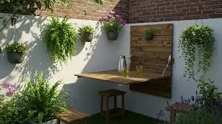 9 Genius Small Garden Ideas to Transform Tiny Urban Backyards | Easy & Budget-Friendly DIY Projects!