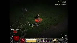 Diablo 2 Classic 1.06 Paladin Hell part 1 ( Act1 Questing  )