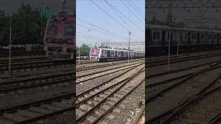 EMU rake siding at barddhaman railway yard #train #railway #viralvideo #siding #emu #trending #yard