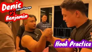 Denic Vs Benjamin | Hook Practice | Denic Lalruattluanga Armwrestling | @DenicLalruattluanga 