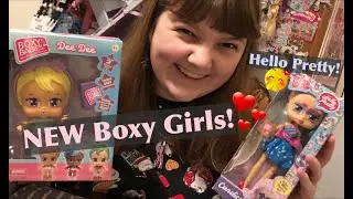 Toy Fair 2020: Unboxing NEW Boxy Girls Hello Pretty Doll & Boxy Babies Mini Blocks by Jay@Play Toys