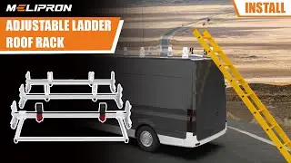 MELIPRON - Adjustable Ladder Roof Rack with Rear Roller - Installation Process
