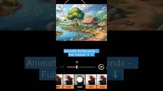 Falling Leaves or Particles | Animated Backgrounds| Motionleap Editing