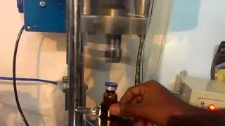 VIAL SEALING MACHINE SEMI AUTOMATIC MOTORIZED