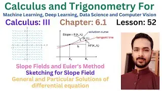 Lesson 52: Slope Fields and Euler's Method with Examples