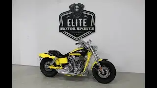 2009 Harley Davidson Dyna Fat Bob CVO FXDFSE 1,216 Miles Screamin Eagle 110 Vance&Hines Chromed Out