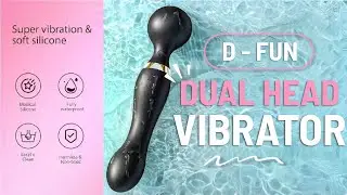 First Look & Hands-On: Rechargeable Handheld Dual Head Massager for Pain Relief & Relaxation #women