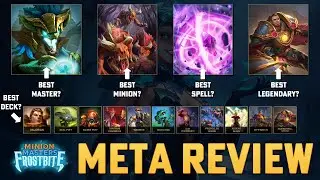 Best Deck? - Best Master? - Best Legendary? - Best Card? - Minion Masters Meta Review - 2.3