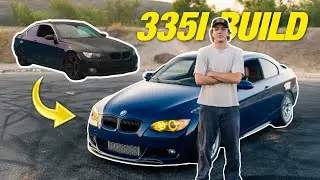 BUILDING A SINGLE TURBO 335I IN 10 MINS!