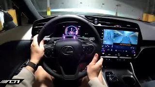 2023 Lexus RZ POV Night Drive! /// Allcarnews