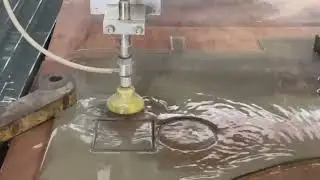 Top CNC Waterjet Cutting Machine For Cutting Marble And Glass