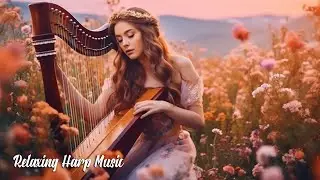 Relaxing Harp Music for Sleep 🌿 Soft Harp Music, Sleeping Music, Sweet Dreams, Meditation Music