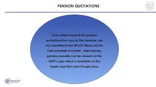 WCED Service Benefits Retirement - 1 Introduction