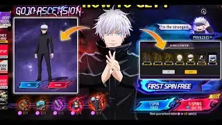 GOJO ASCENSION EVENT FREE FIRE| FREE FIRE NEW EVENT|FF NEW EVENT TODAY|NEW FF EVENT|GARENA FREE FIRE