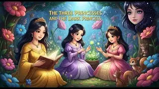 Three princesses , Dark princess | Brave prince Fairy tales