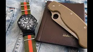 Budget Breitling Colt Skyracer Casio MRW-200H With 3D Printed NATO Strap Adapters