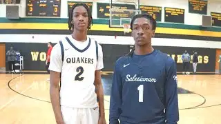 Salesianum vs Penn Charter was a great game! Carter Smith vs Latrell Wright was Insane!!