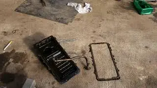 1999 lincoln town car oil pan gasket and rear main seal replacement