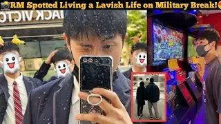😍Namjoon Living A Lavish Life On Military Break💞 bts news today 💜 bts letest news today |