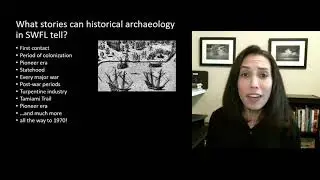 SHA Public Day 2021 Archaeology in Southwest Florida FPAN