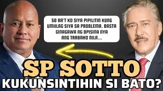 SP SOTTO APRUB BA SA PAGTATAGO NI BATO? | HINDI PIPILITIN KUNG HINDI ITO  MAGPAPAKITA SA SENADO