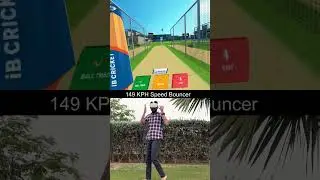 Facing 149KPH Speed Bouncer first time 😳   #gaming #cricket #shorts