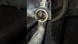 wall mixer blockage cleaning work