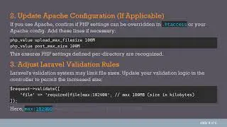 Fixing Laravel PostTooLargeException: Handling File Upload Size Limits