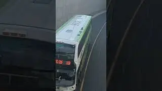 Go Bus exiting the transitway #Mississauga #GOTransit #busrapidtransit #brt #doubledeckker