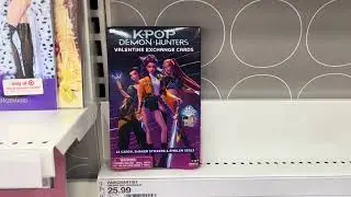 Kpop Demon Hunters Valentine&rsquo;s Day Cards Golden Globe Award Winner Target Disney World