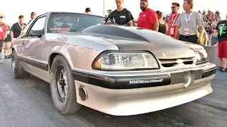 BOOSTED Fox Body Mustang - 118MM TURBO!?