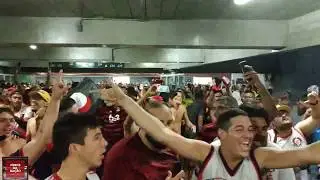 DESCIDA DA VIRADA! TORCIDA DO FLAMENGO NA SAÍDA CONTRA O EMELEC - LIBERTADORES 2019