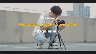 X-go mini 2 Mini tripod only 0.6kg travel idea