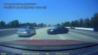 Car rear tire blowout