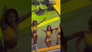 Lakergirls first performance October 3, 2022