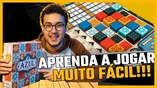 COMO JOGAR AZUL: O Melhor Jogo de Tabuleiro? (Tutorial F&aacute;cil)