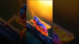 Insects+ Cosmos: #shorts #ai #art #edit #insects #cosmos #nature