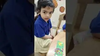 Learning and revising #playschoolinnoida #noida #littlecookiesdaycare