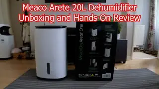 Распаковка и обзор осушителя воздуха Meaco Arete One 20L.